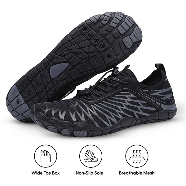 Black & Grey (Waves)