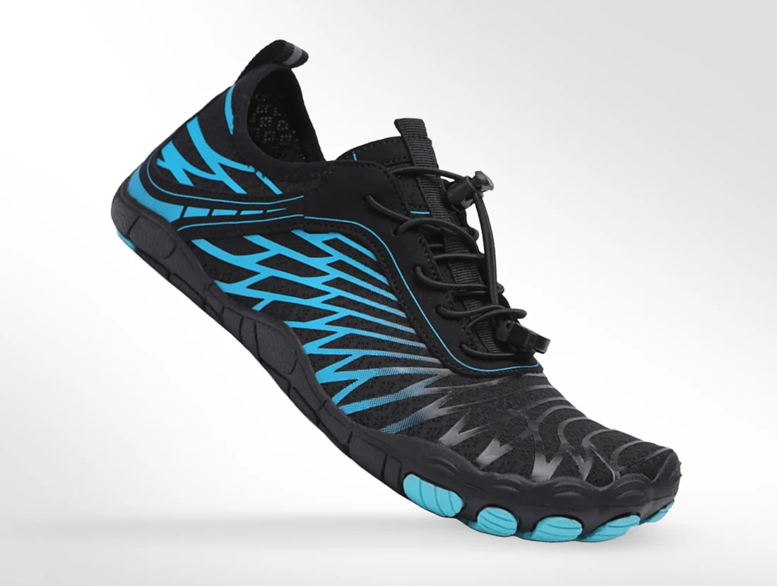 Black & Aqua (Waves)